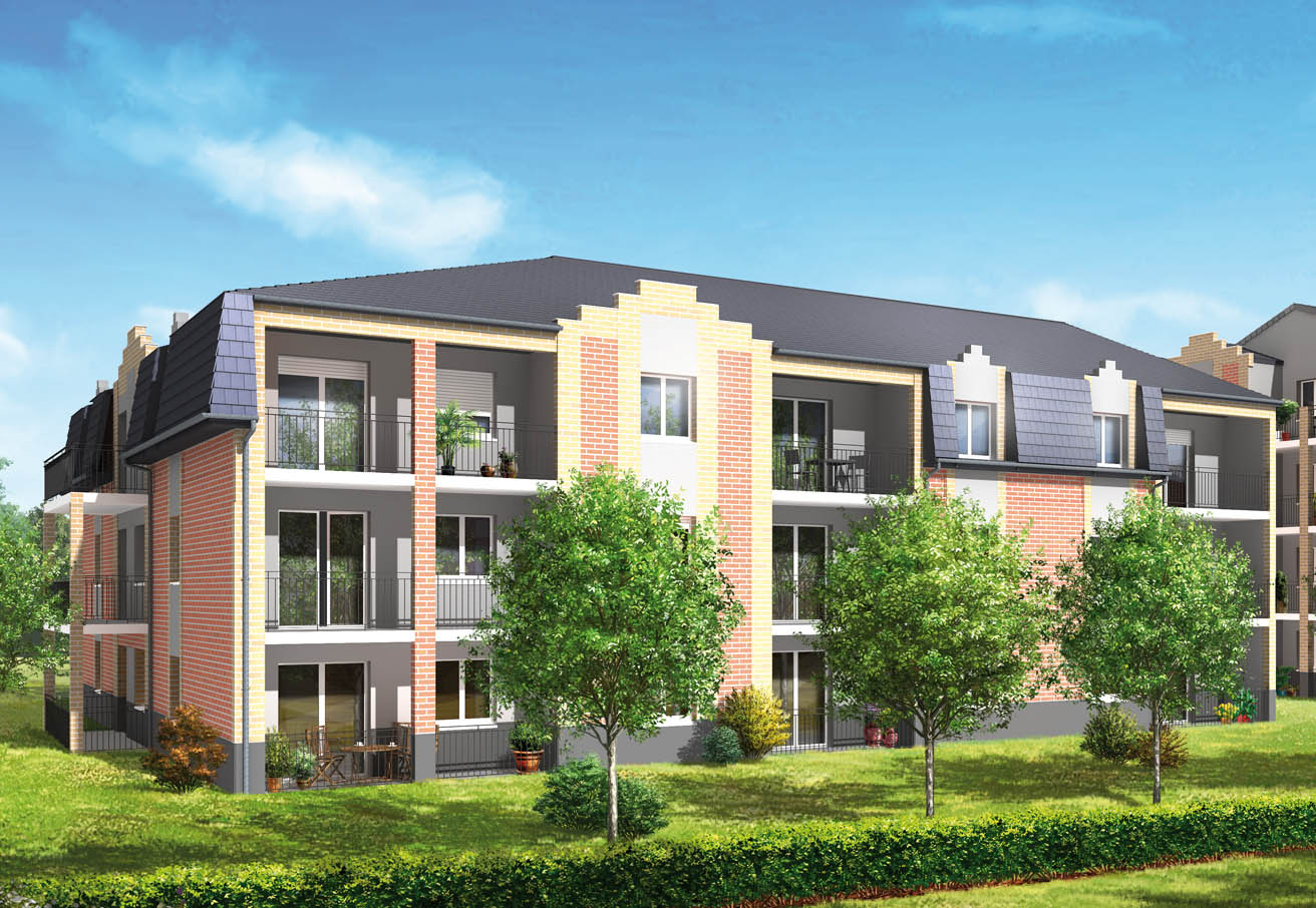 Illustration d’un programme immobilier conservé dans les archives du site